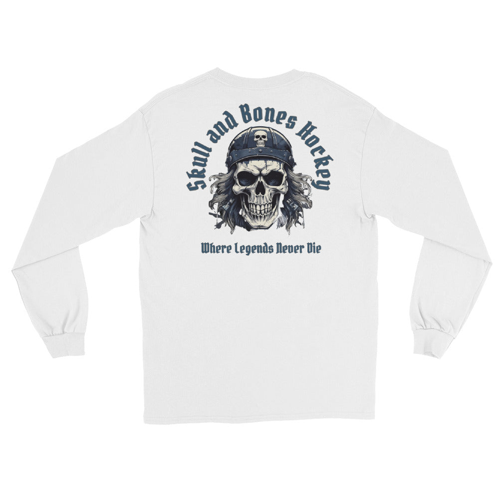 OG Skull and Bones Long Sleeve Tee: Where Legends Never Die
