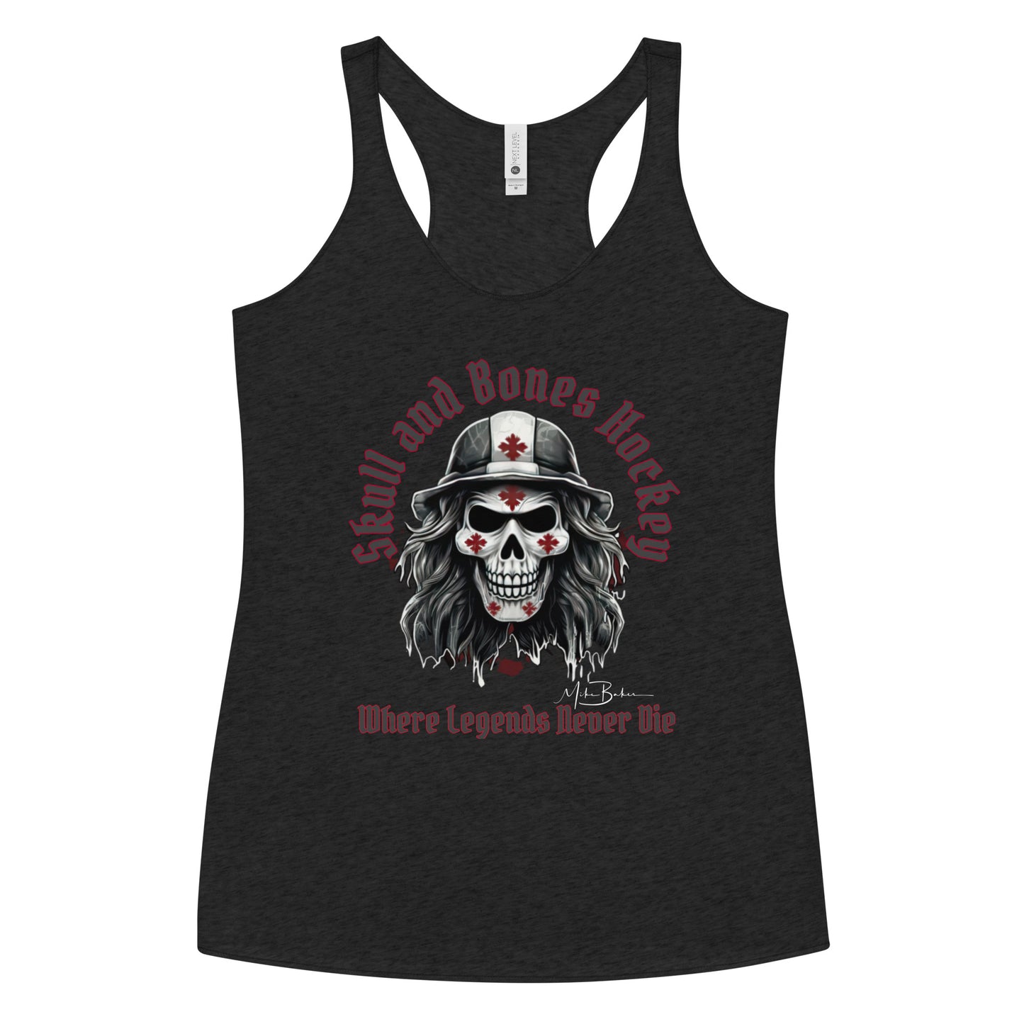 The 'Majestic Mane' Racerback Tank: Beauty Meets Brawn Racerback Tank