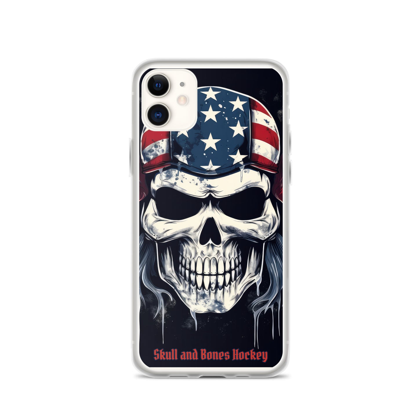 Patriotic Skull iPhone Armor