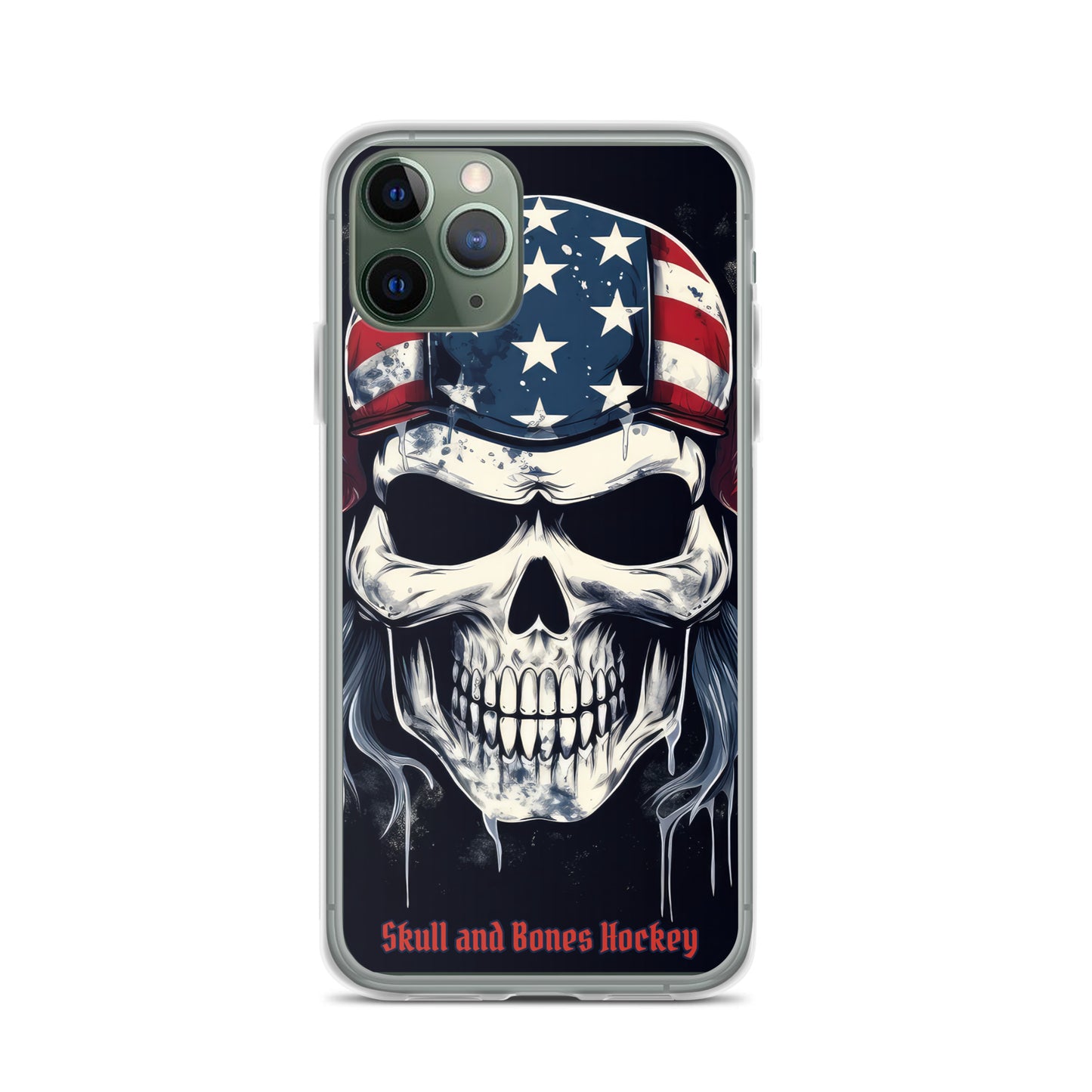 Patriotic Skull iPhone Armor