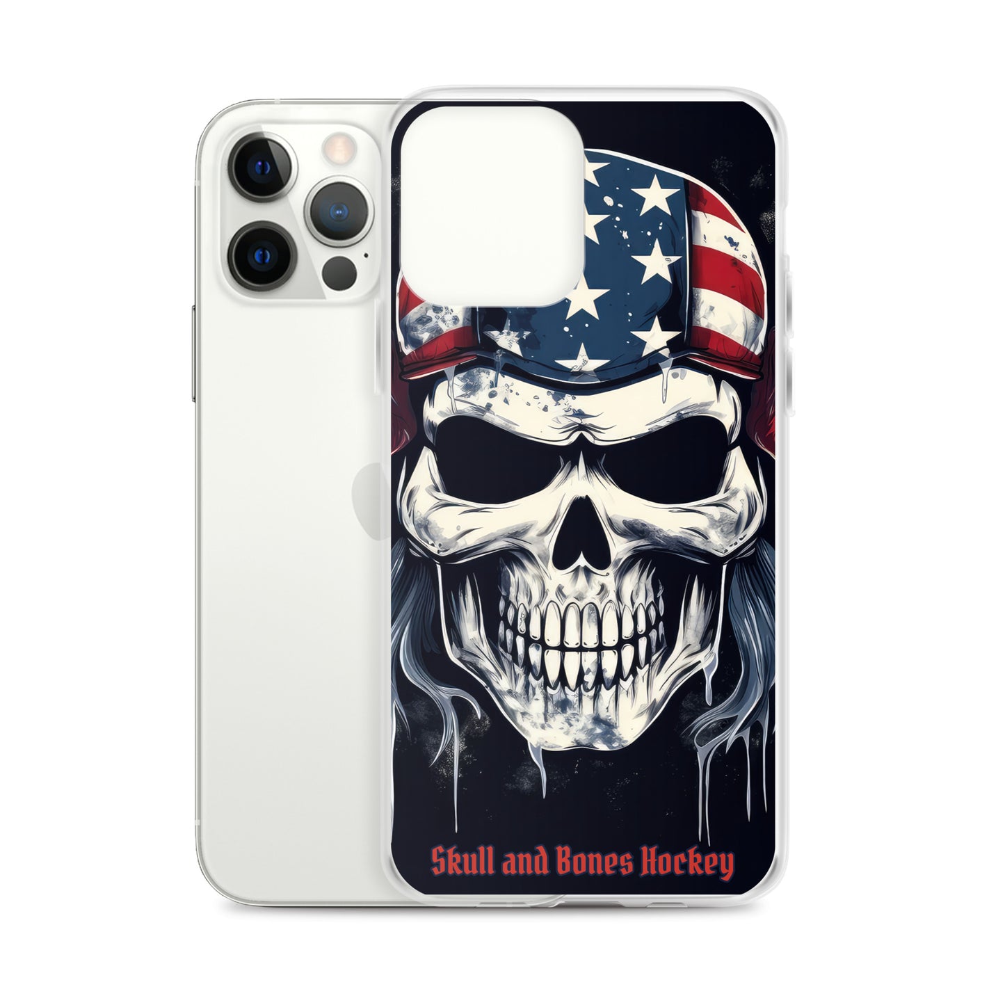 Patriotic Skull iPhone Armor