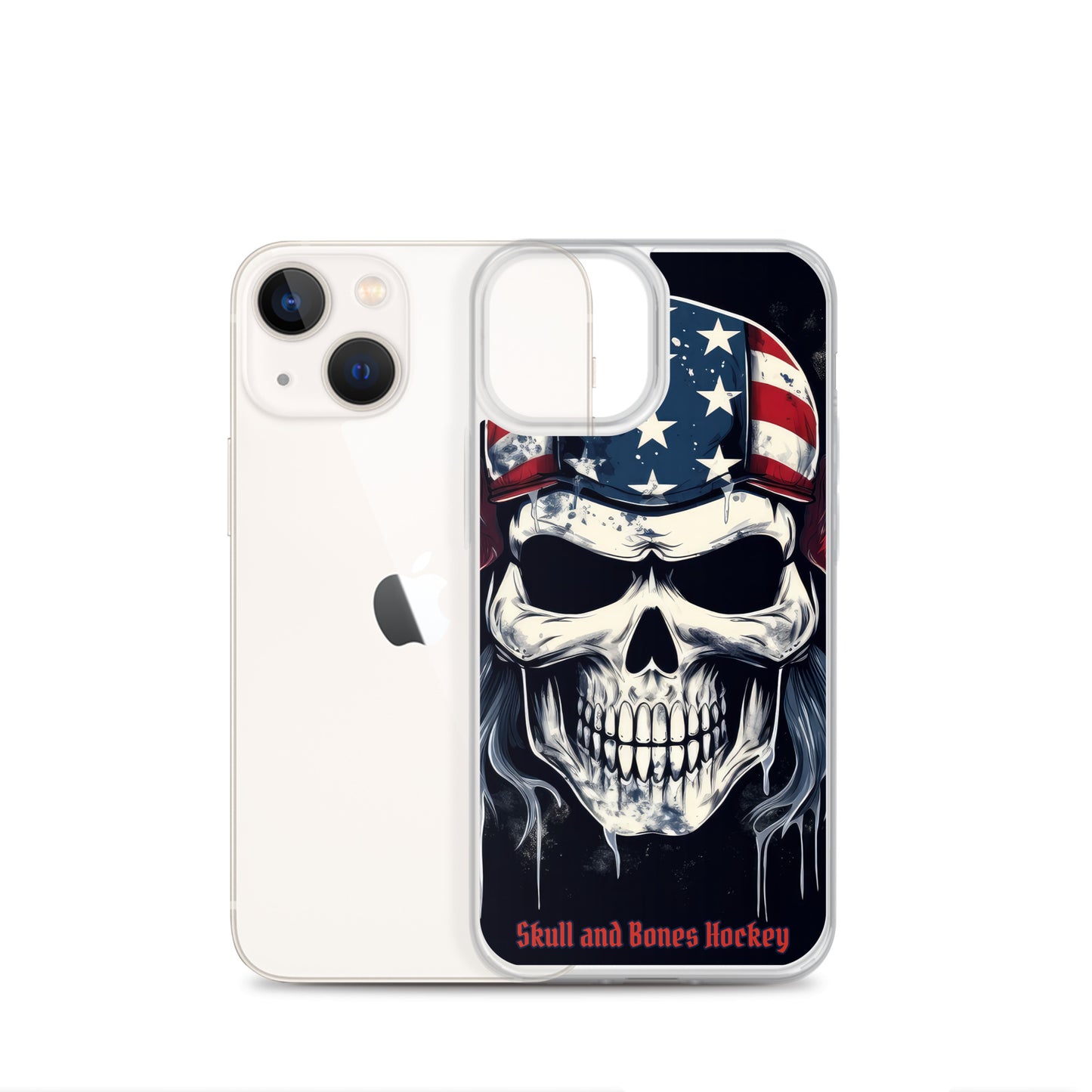 Patriotic Skull iPhone Armor