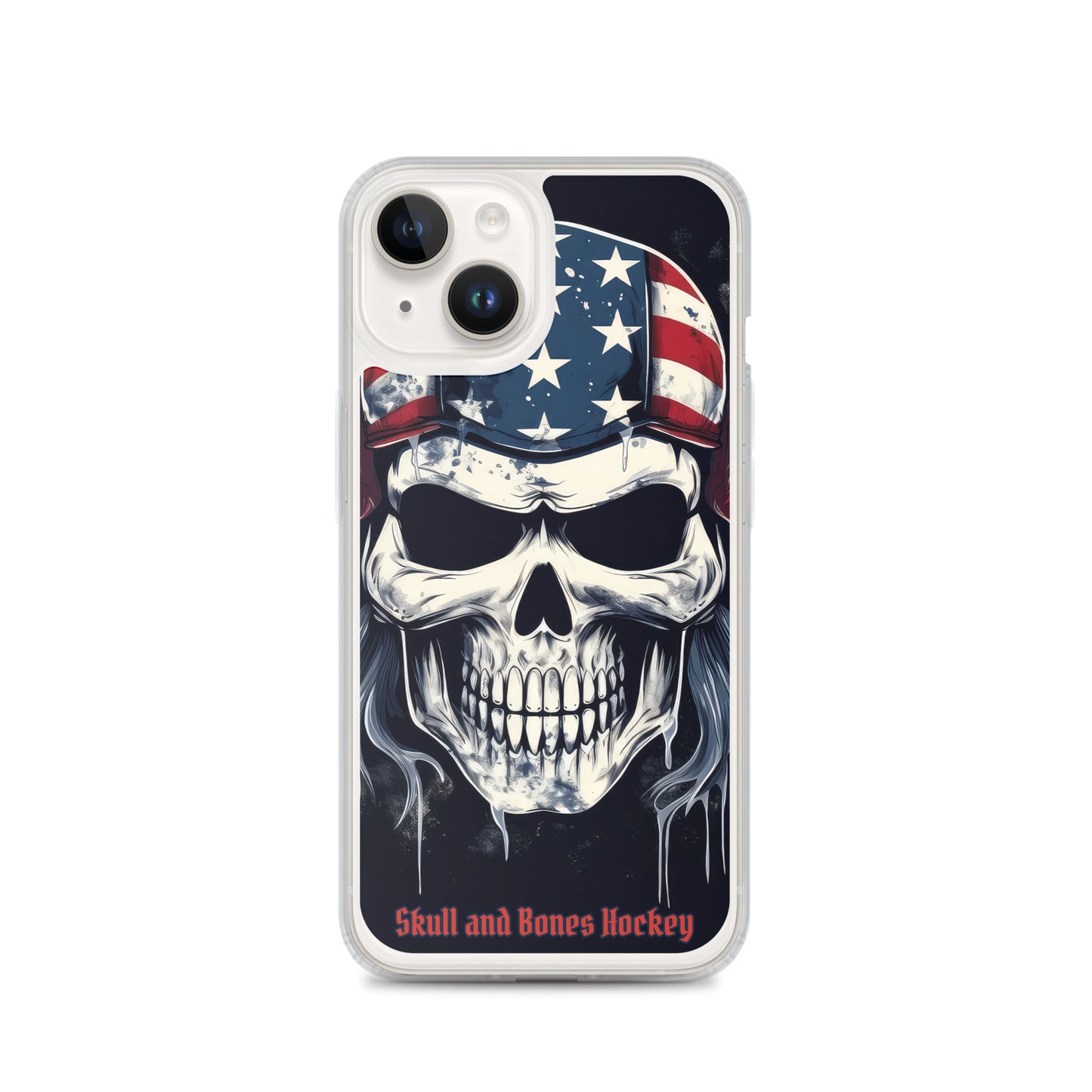 Patriotic Skull iPhone Armor