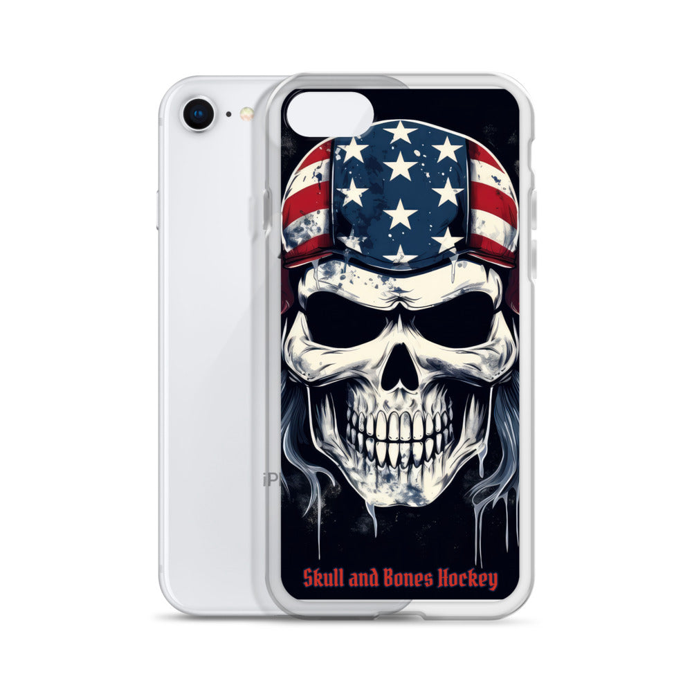 Patriotic Skull iPhone Armor