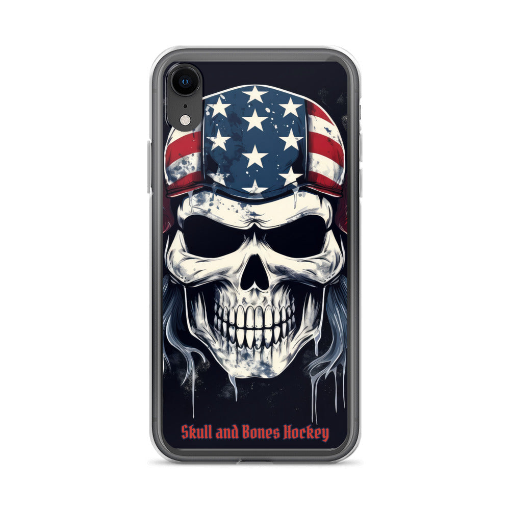 Patriotic Skull iPhone Armor