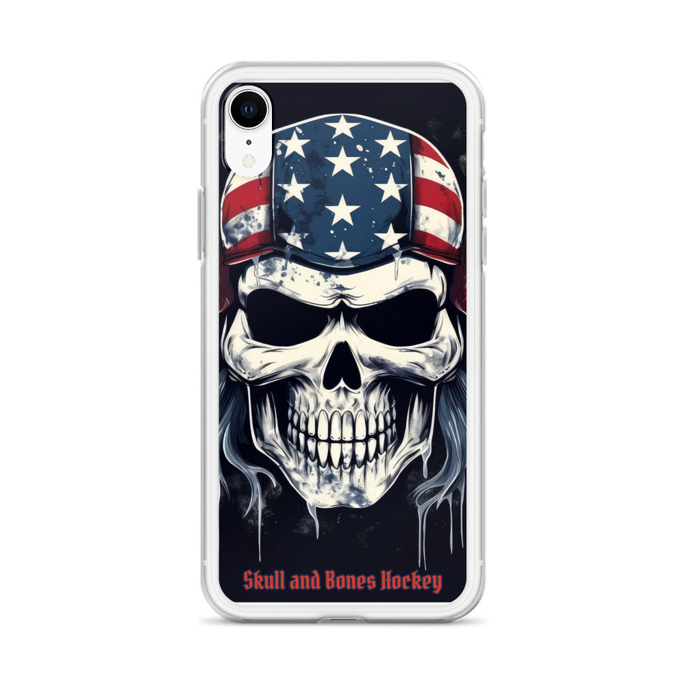 Patriotic Skull iPhone Armor