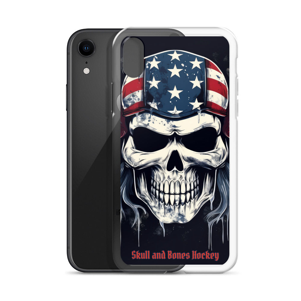 Patriotic Skull iPhone Armor