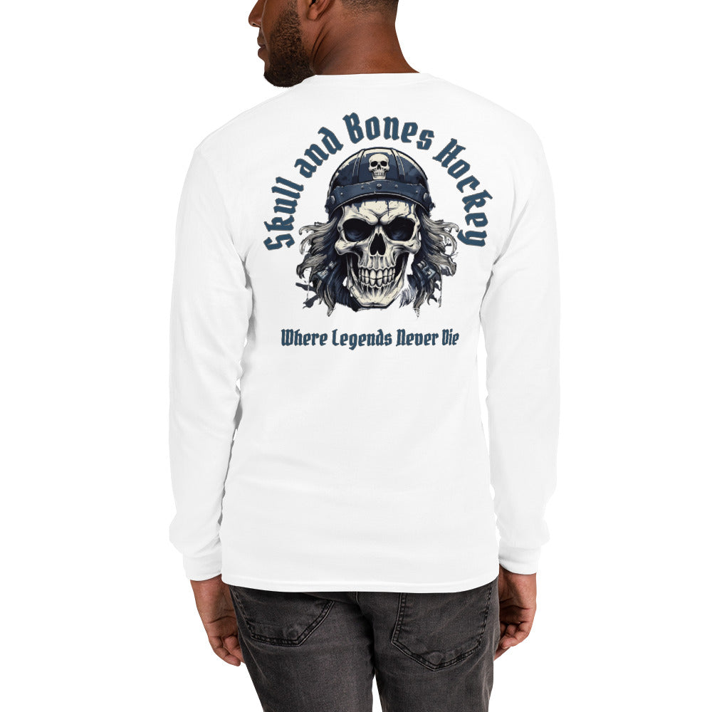 OG Skull and Bones Long Sleeve Tee: Where Legends Never Die