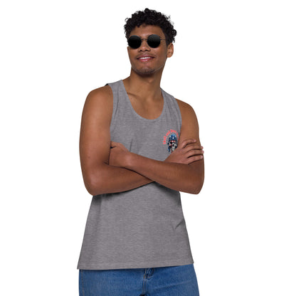 Merica Maverick Men's Tank Top: Sizzle & Style on Ice