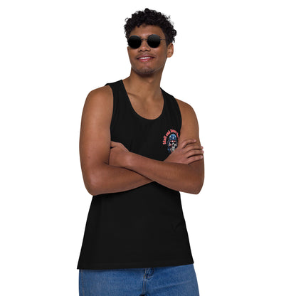 Merica Maverick Men's Tank Top: Sizzle & Style on Ice