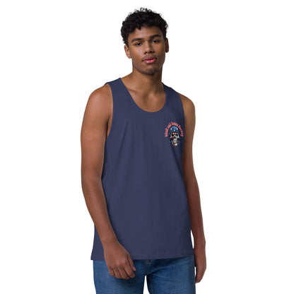 Merica Maverick Men's Tank Top: Sizzle & Style on Ice