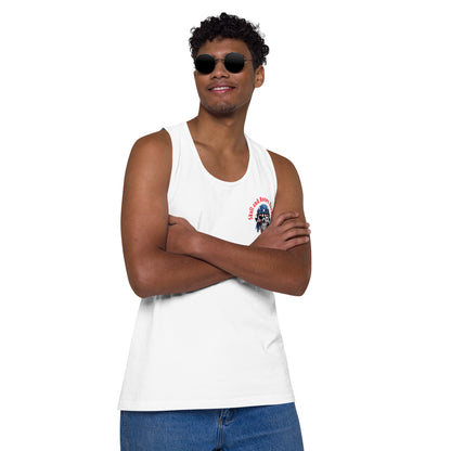 Merica Maverick Men's Tank Top: Sizzle & Style on Ice