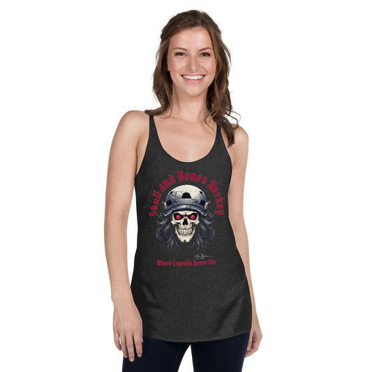 The Femme Fatale Racerback Tank: Unleash the Power of Hockey's Heroines